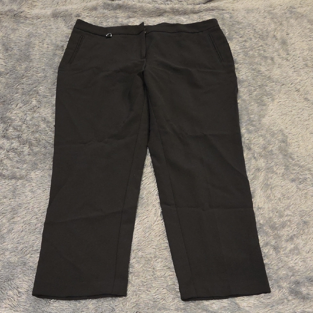 Zac & Rachel Black Ankle Pants Size 12!